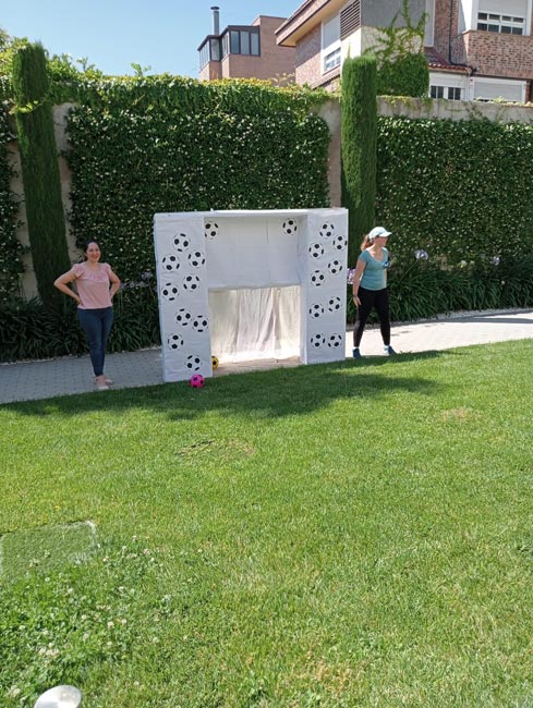 Actividad de las Yayo Olimpiadas en la residencia Madrid-Edalia