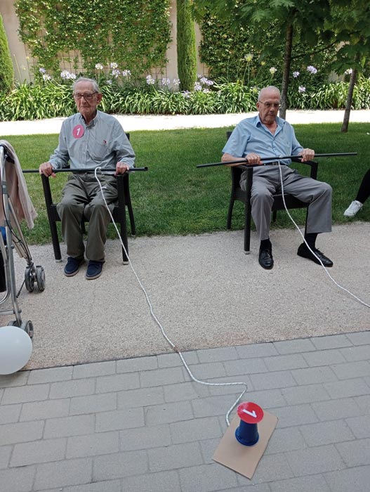 Juego de pescar en las Yayo Olimpiadas de Madrid-Edalia