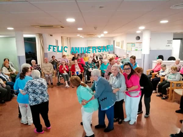 Celebración de los cumpleaños del mes