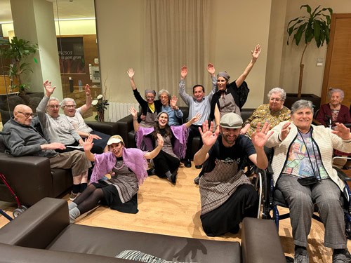 Celebración de la Castañada en Sabadell-Allegra