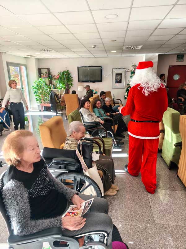 Visita de Papá Noel a Torrejón-Edalia