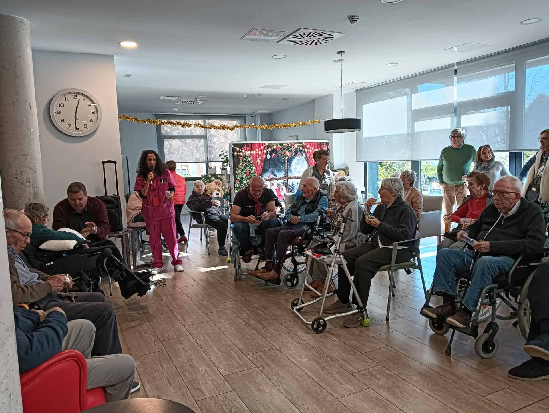 Fin de Año en la residencia