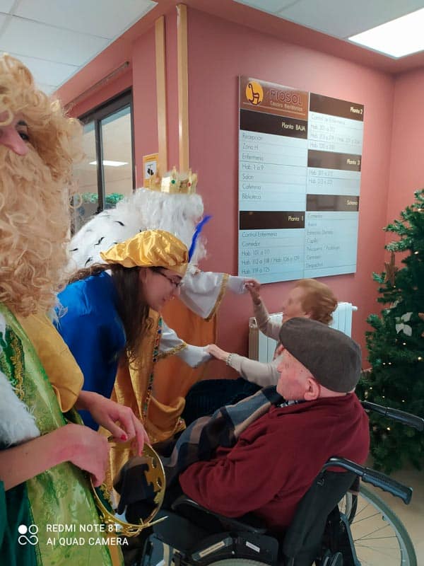 Visita de los Reyes Magos de Oriente