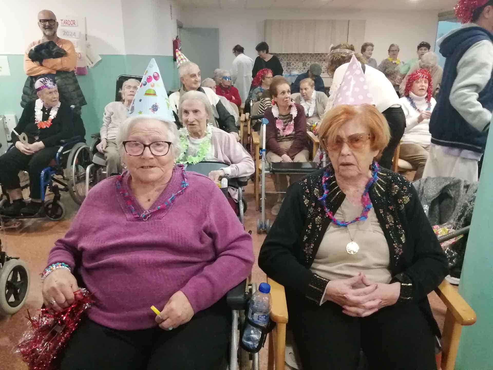 Los residentes se vistieron con sus mejores galas el día 31