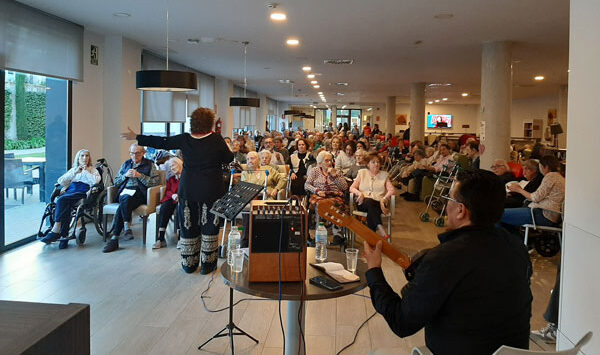 Actuación del grupo Boleros del alma