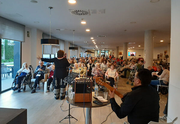 Actuación del grupo Boleros del alma