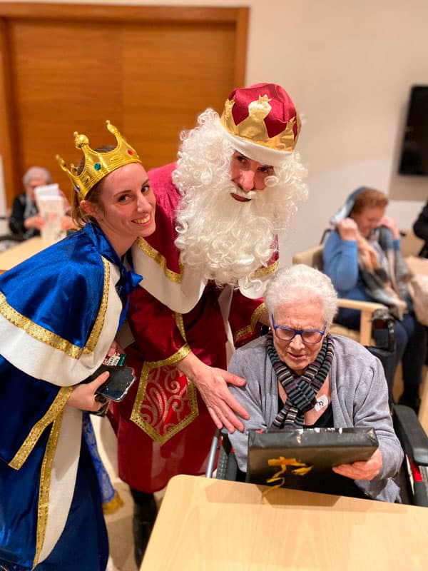 Visita de los Reyes Magos a Sabadell-Allegra