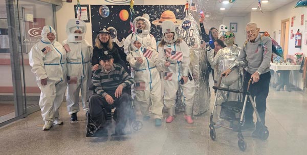 Carnaval con temática del espacio en Torrejón-Edalia