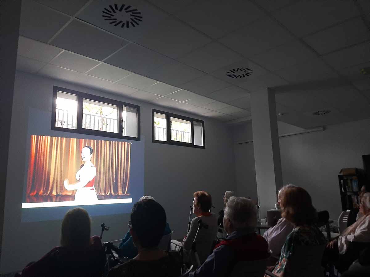 Sesión de cine clásico