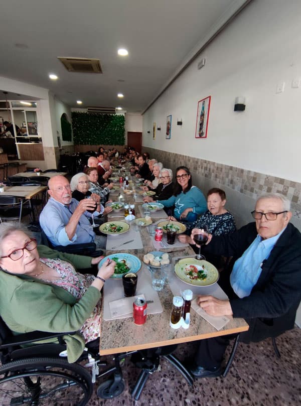Comida tras la visita a la Sagrada Familia