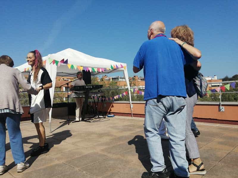 Por San Juan se animaron a bailar