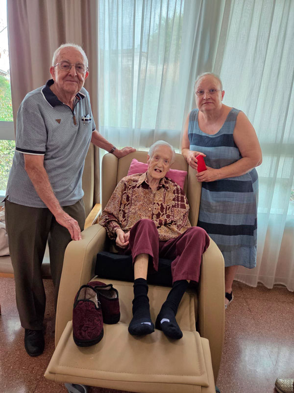 Cumpleaños número 102 de Emiliana