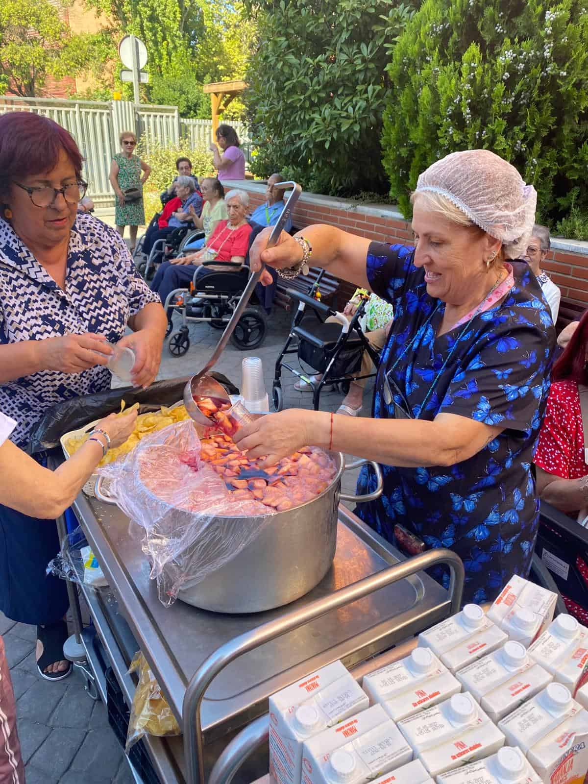 Fiesta fin verano en el jardín