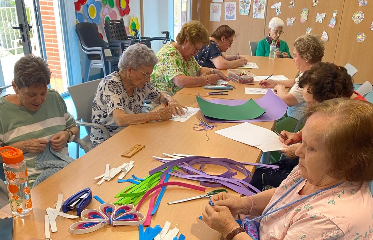 Manualidades en grupo