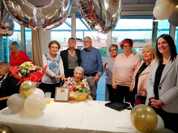 Centenario celebrado en Benviure