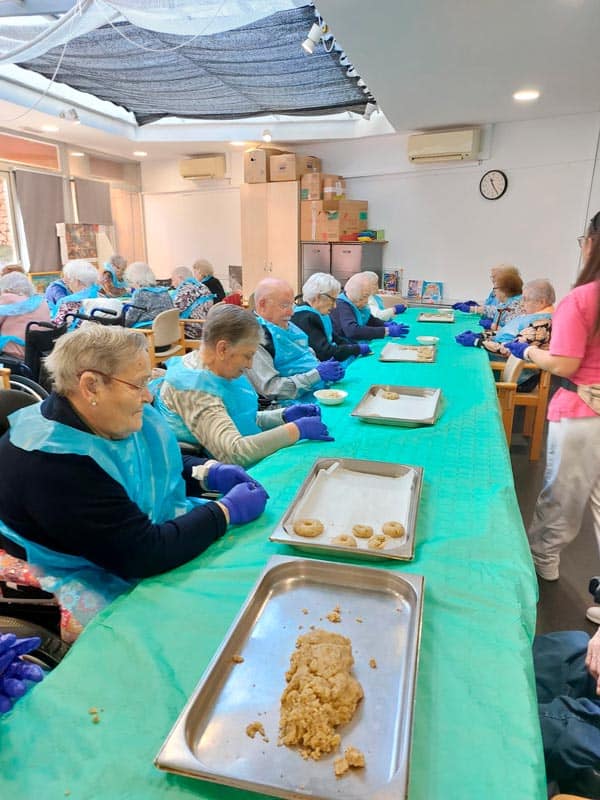 Las rosquillas estaban muy buenas