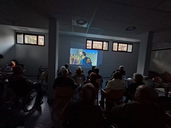 Sesión de cine en Madrid Edalia