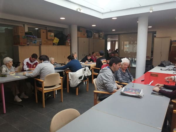 Las visitas generacionales siempre son momentos muy divertidos