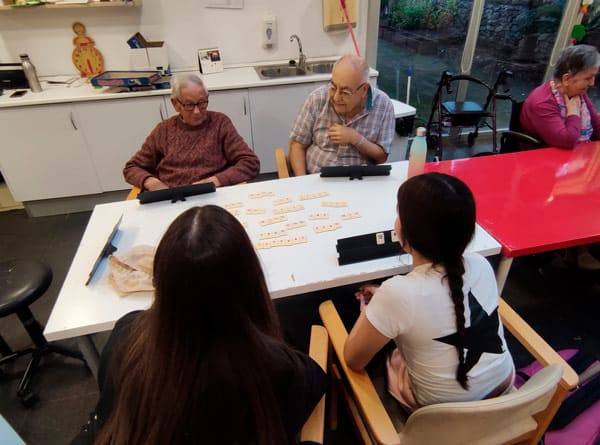 Visita colegios a la residencia