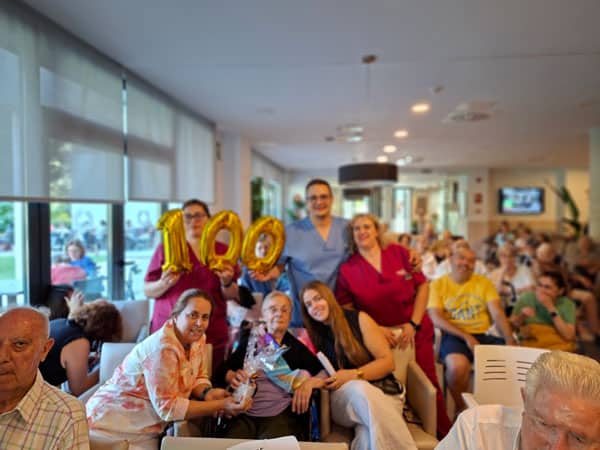 Celebración del 100 aniversario de María Moya