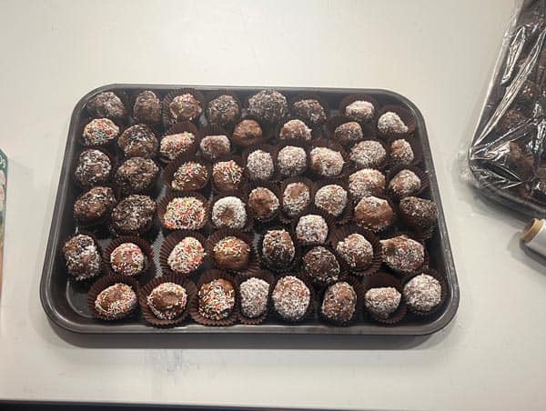 Resultado final de las trufas